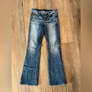 Buckle black fit number 53 tailored boot cut jeans size 28 x 34